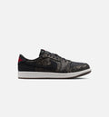 Air Jordan 1 Retro Low OG 激光黑红男款休闲鞋 - 黑/大学红/峰白