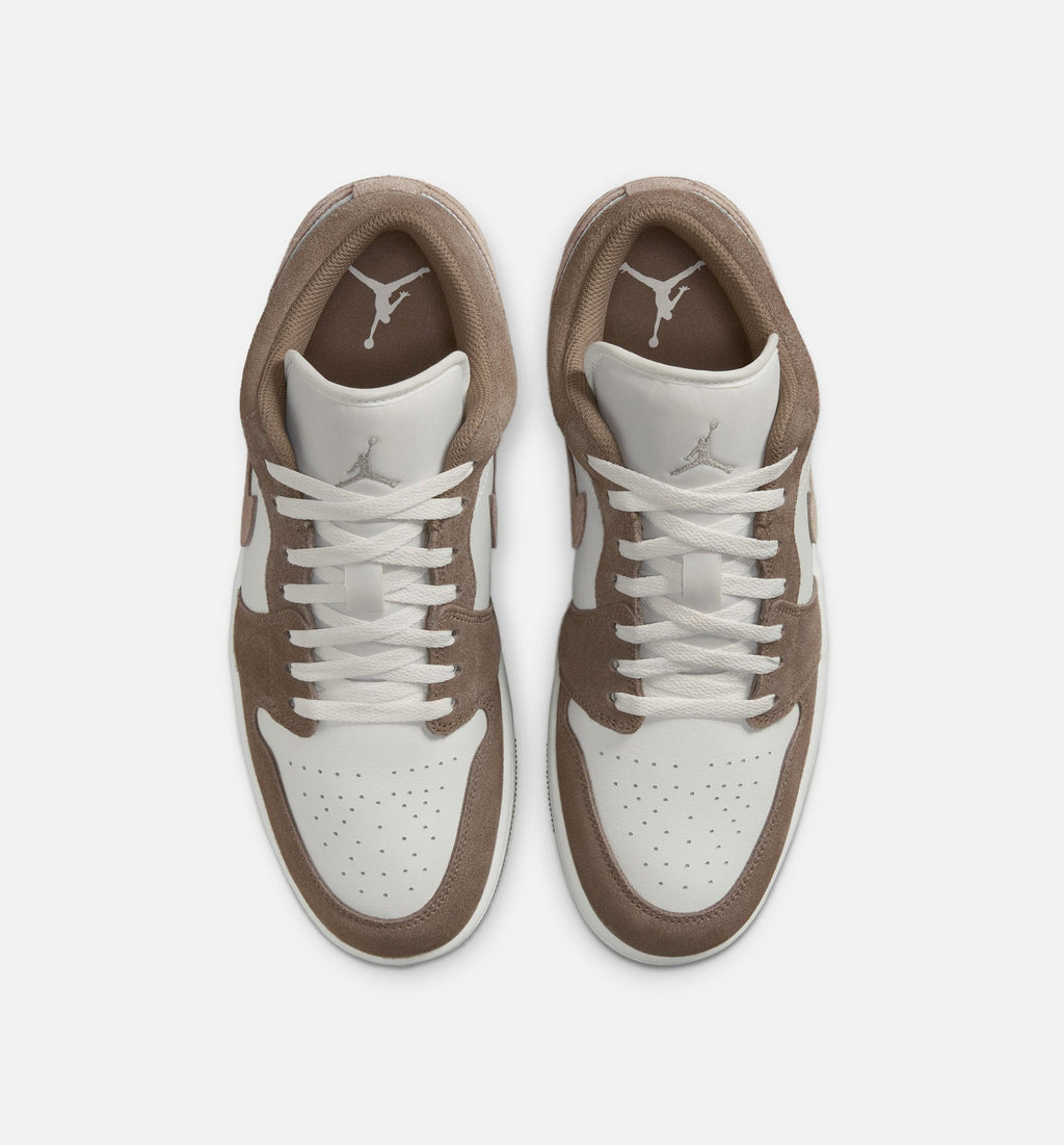 Air Jordan 1 Low 男款休闲鞋 - 橄榄灰/谜石/峰白