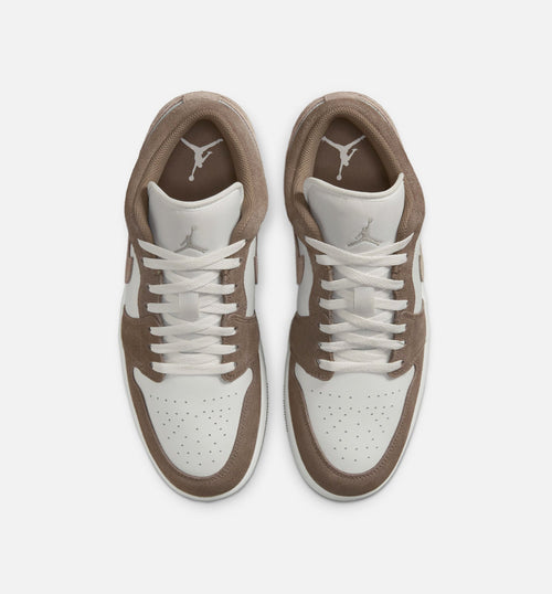 Air Jordan 1 Low 男款休闲鞋 - 橄榄灰/谜石/峰白