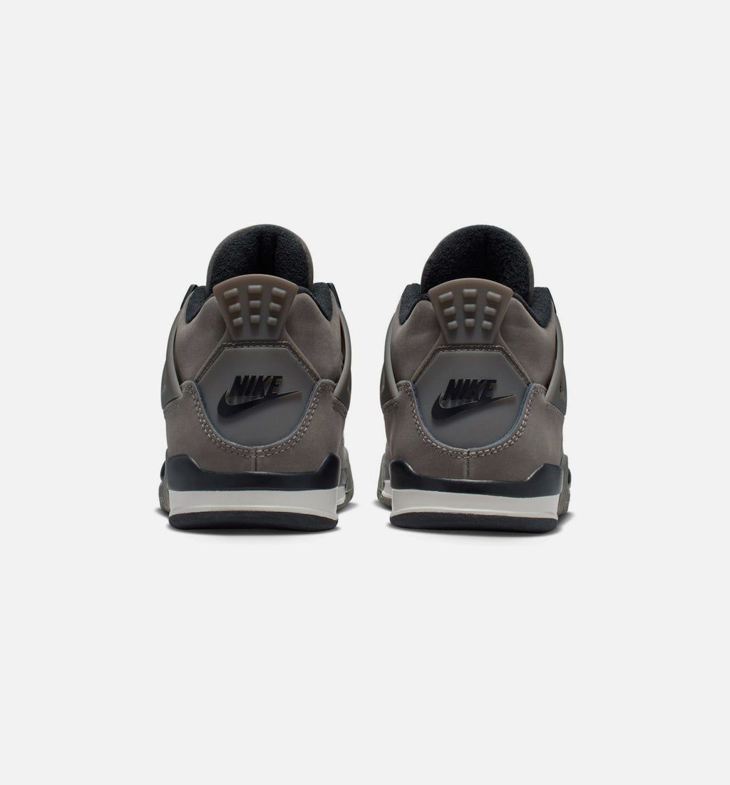 Air Jordan 4 Retro 洞石与黑学前款休闲鞋 - 洞石/黑/月亮粒子