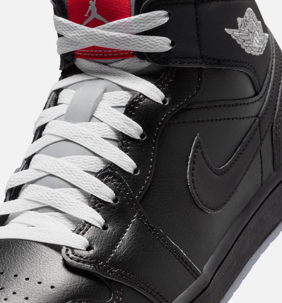 Air Jordan 1 Mid SE 男款休闲鞋 - 黑/灰