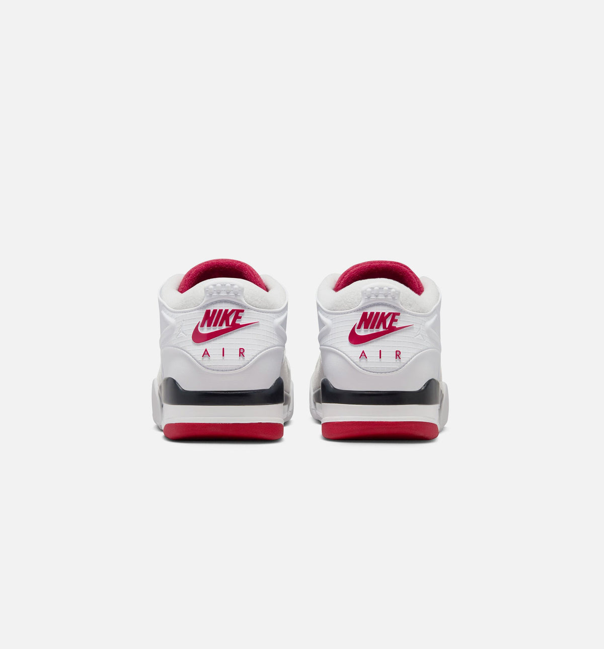 Air Jordan 4 RM 男款休闲鞋 - 白/黑/中性灰/学院红
