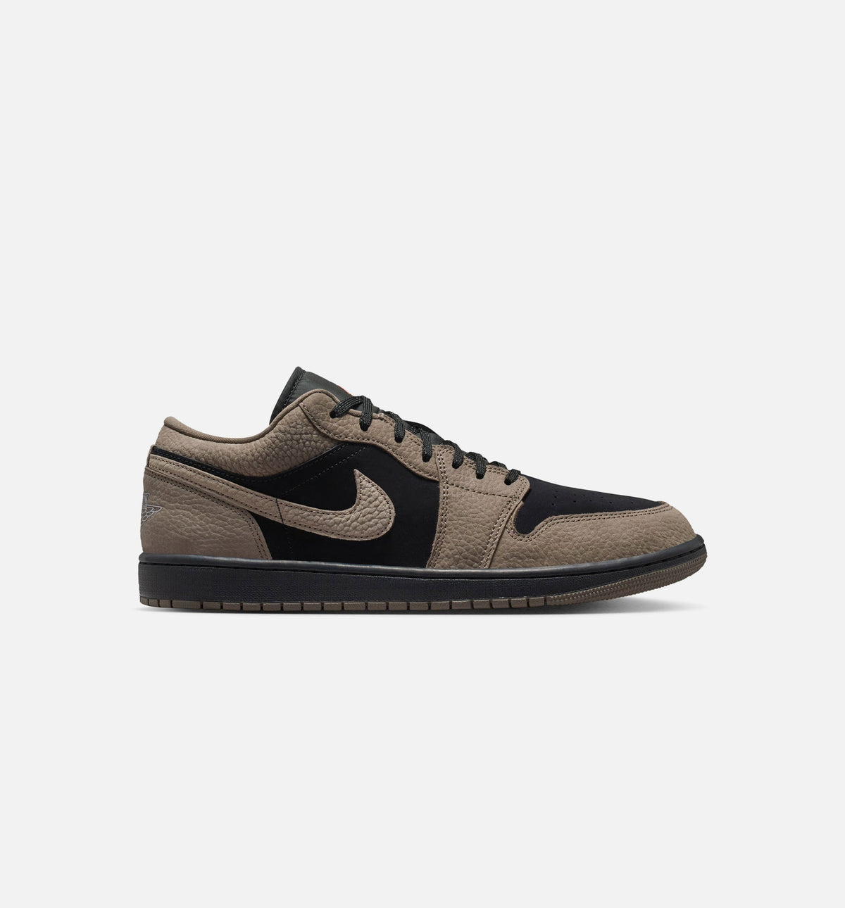 Air Jordan 1 Low SE 男款休闲鞋 - 黑/橄榄灰/淡野芒果黄