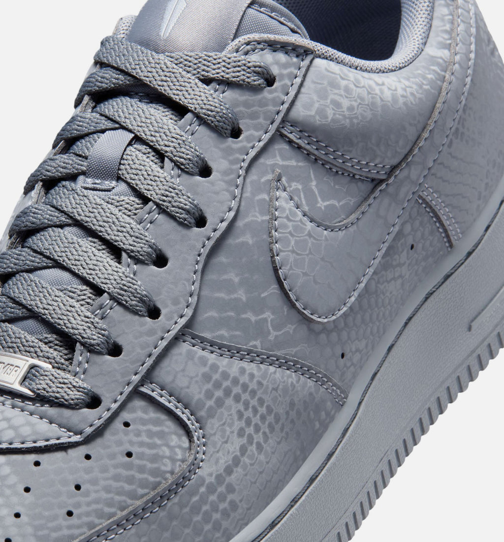 Kobe Air Force 1 Low 冷灰男款休闲鞋 - 冷灰/狼灰