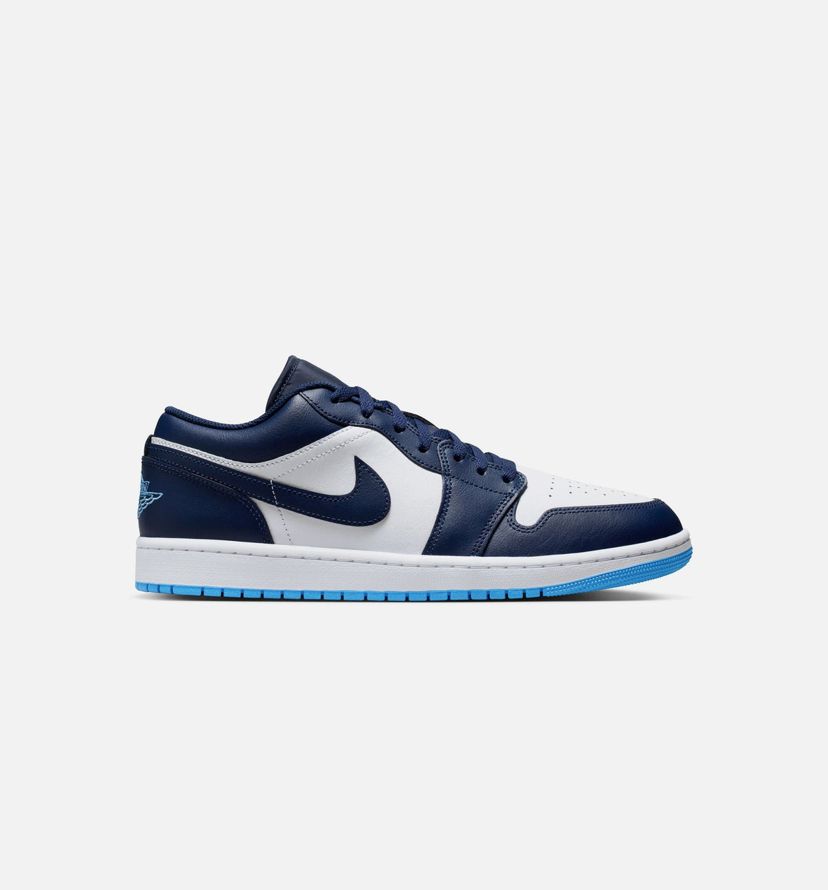 Air Jordan 1 Low 男款休闲鞋 - 深海军蓝/大学蓝/白