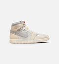 Air Jordan 1 Retro High OG 帆白男款休闲鞋 - 帆白/大学红/淡象牙/椰子奶白/幻影