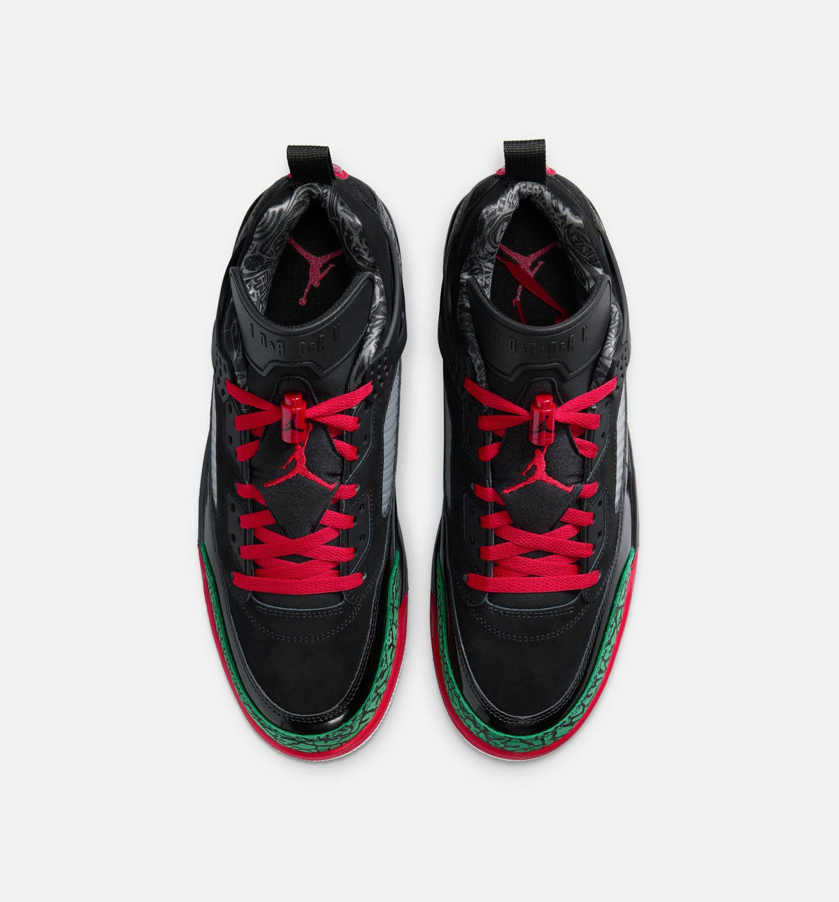 Spizike Low 男款休闲鞋 - 黑/经典绿/白/学院红