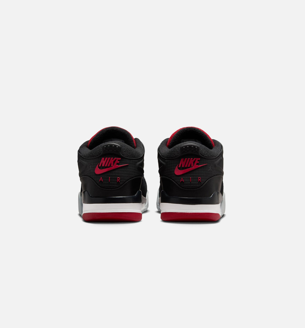 Air Jordan 4 RM 男款休闲鞋 - 黑/狼灰/白/学院红