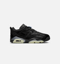 Air Jordan 6 Retro Low Blackout 女款休闲鞋 - 全黑