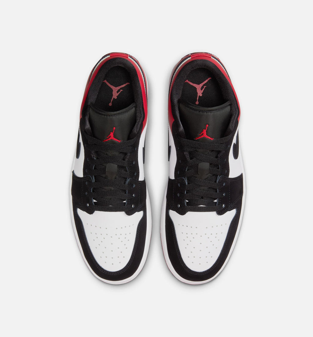 Air Jordan 1 Low SE 男款休闲鞋 - 白/大学红/黑