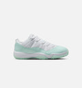 Air Jordan 11 Retro Low Igloo 女款休闲鞋 - 白/冰屋绿