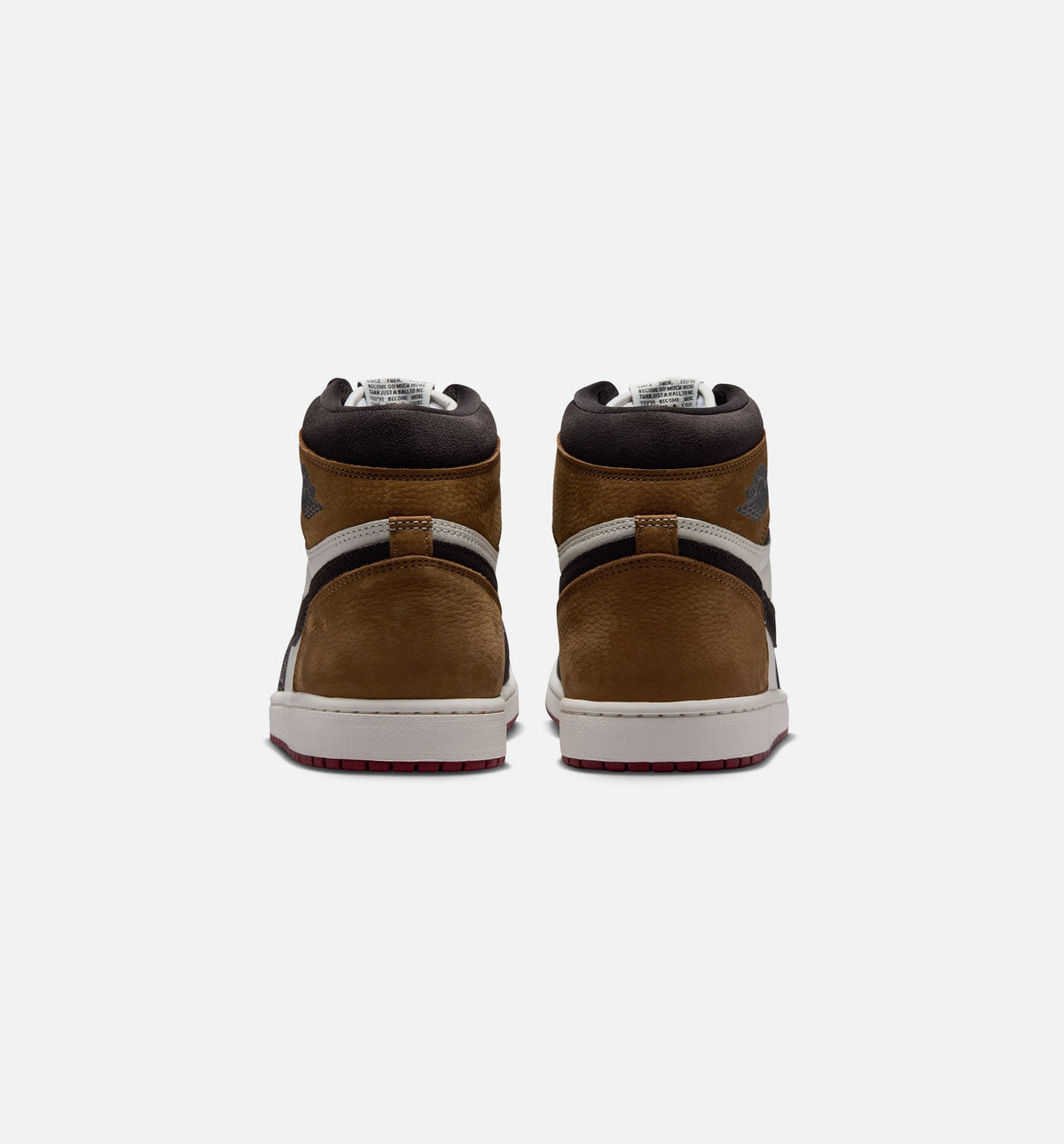 Air Jordan 1 Retro High OG 情书男款休闲鞋 - 阴影棕/球队红/淡英坦