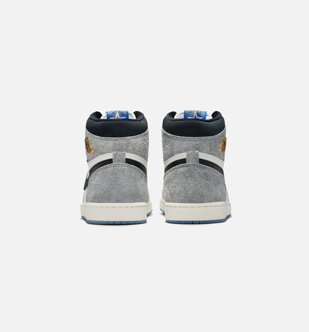 Air Jordan 1 Retro High OG 酷灰男款休闲鞋 - 酷灰/黑/帆白/皇家蓝/白