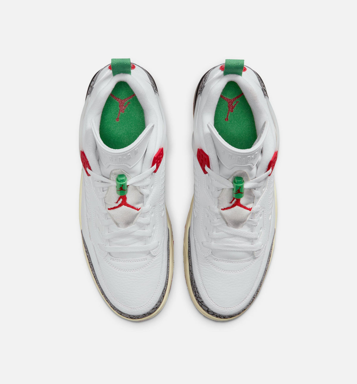 Spizike Low 男款休闲鞋 - 白/黑/帆布白/学院红