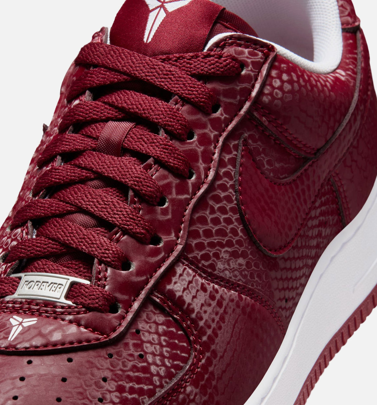 Kobe Air Force 1 Low Merion Mens Lifestyle Shoe - Team RedWhite