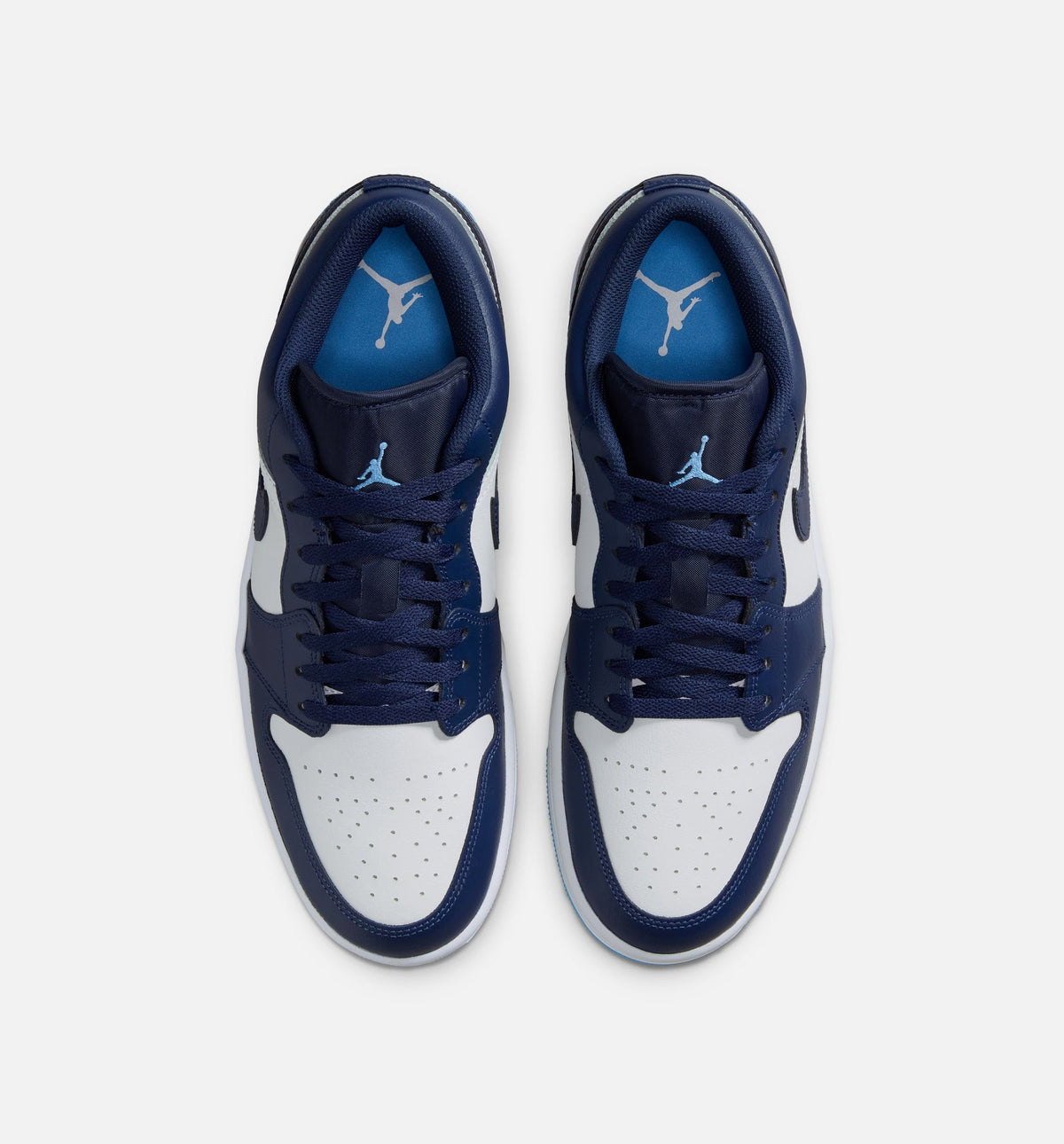 Air Jordan 1 Low 男款休闲鞋 - 深海军蓝/大学蓝/白