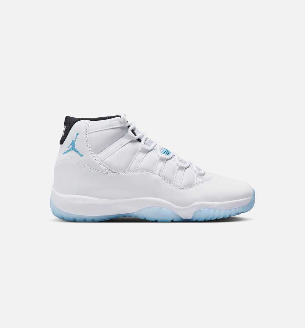 Air Jordan 11 Retro 传奇蓝男款休闲鞋 - 白/传奇蓝/黑