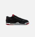 Air Jordan 4 RM 男款休闲鞋 - 黑/狼灰/白/学院红