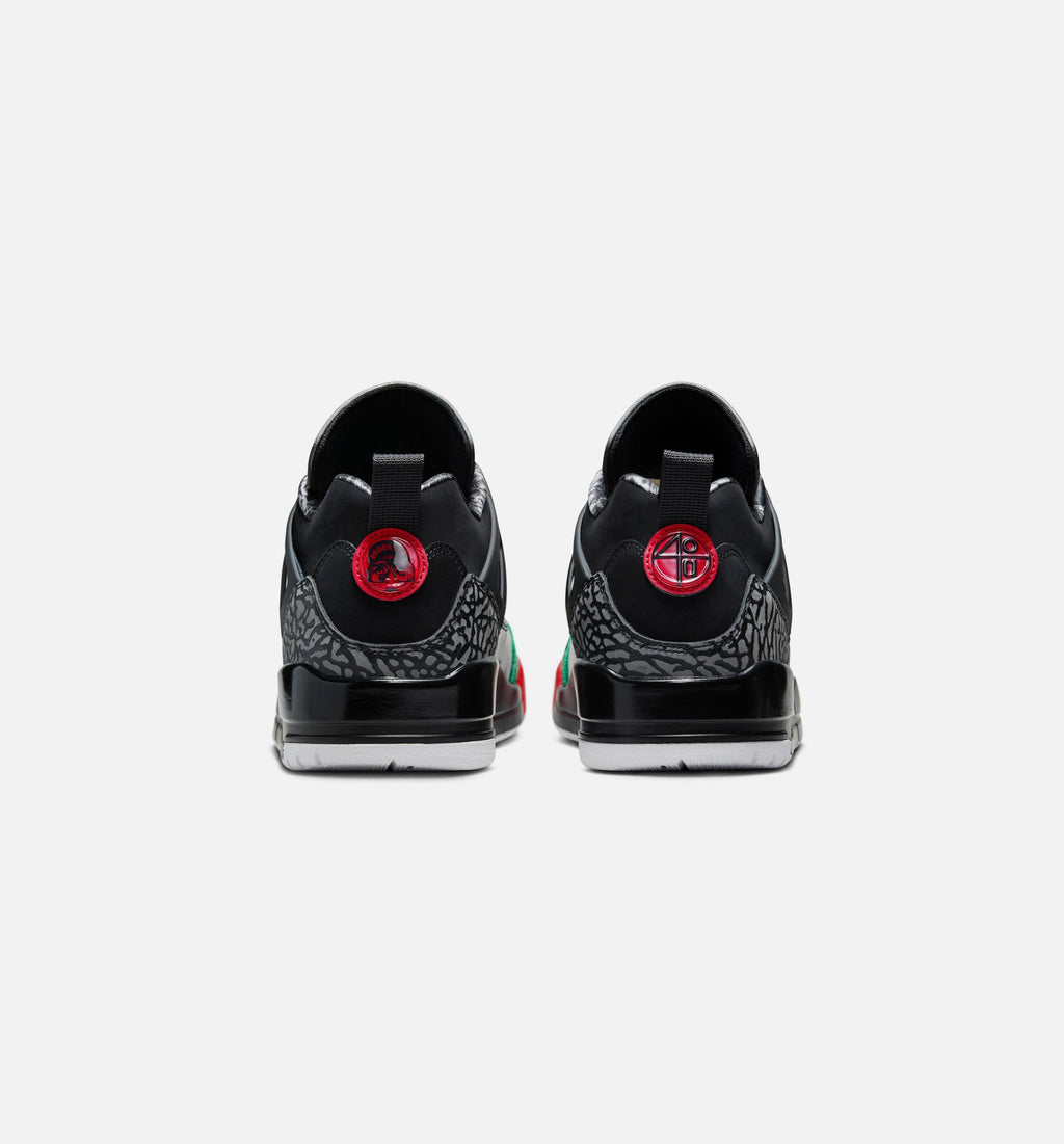 Spizike Low 男款休闲鞋 - 黑/经典绿/白/学院红