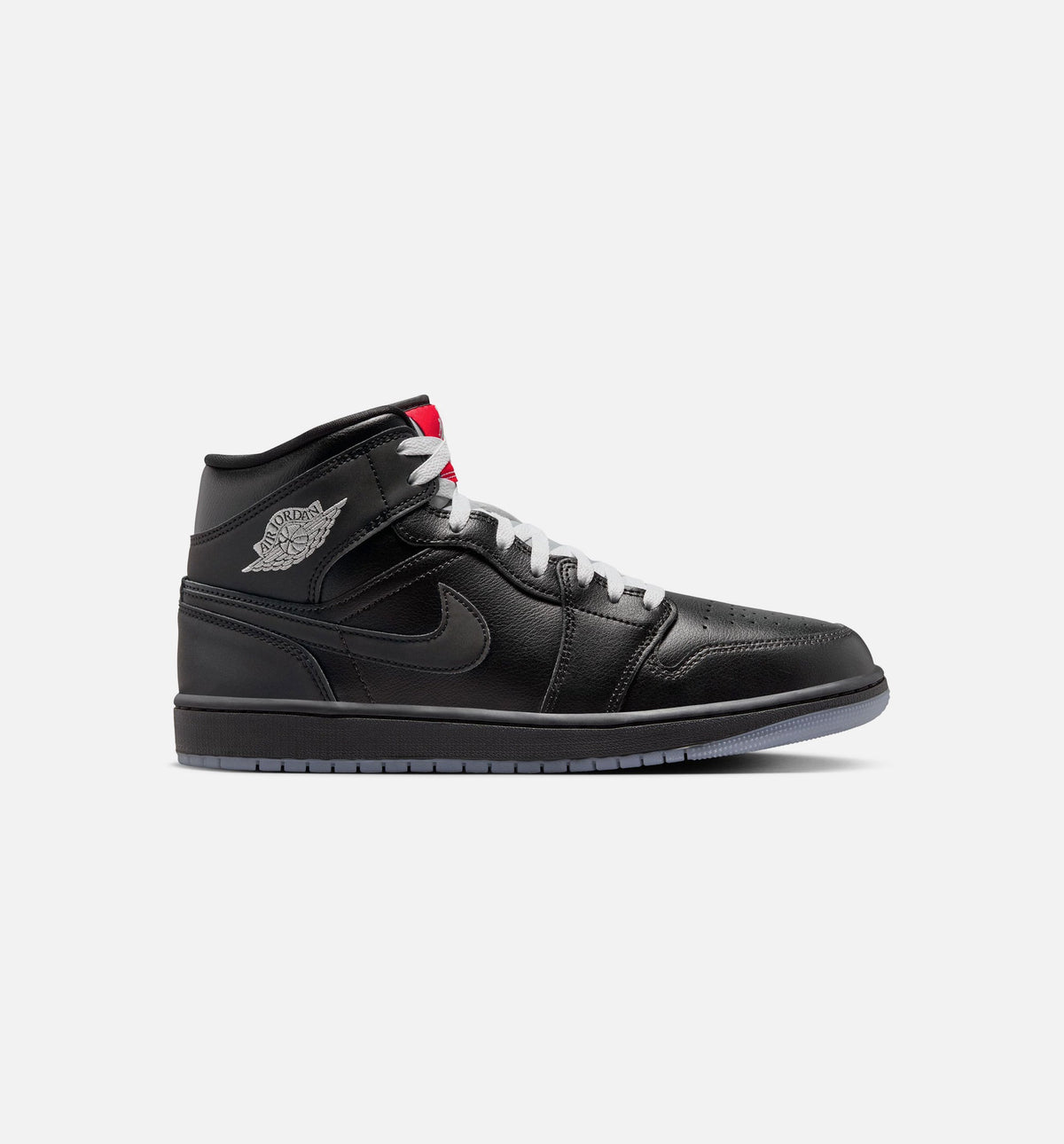 Air Jordan 1 Mid SE 男款休闲鞋 - 黑/灰