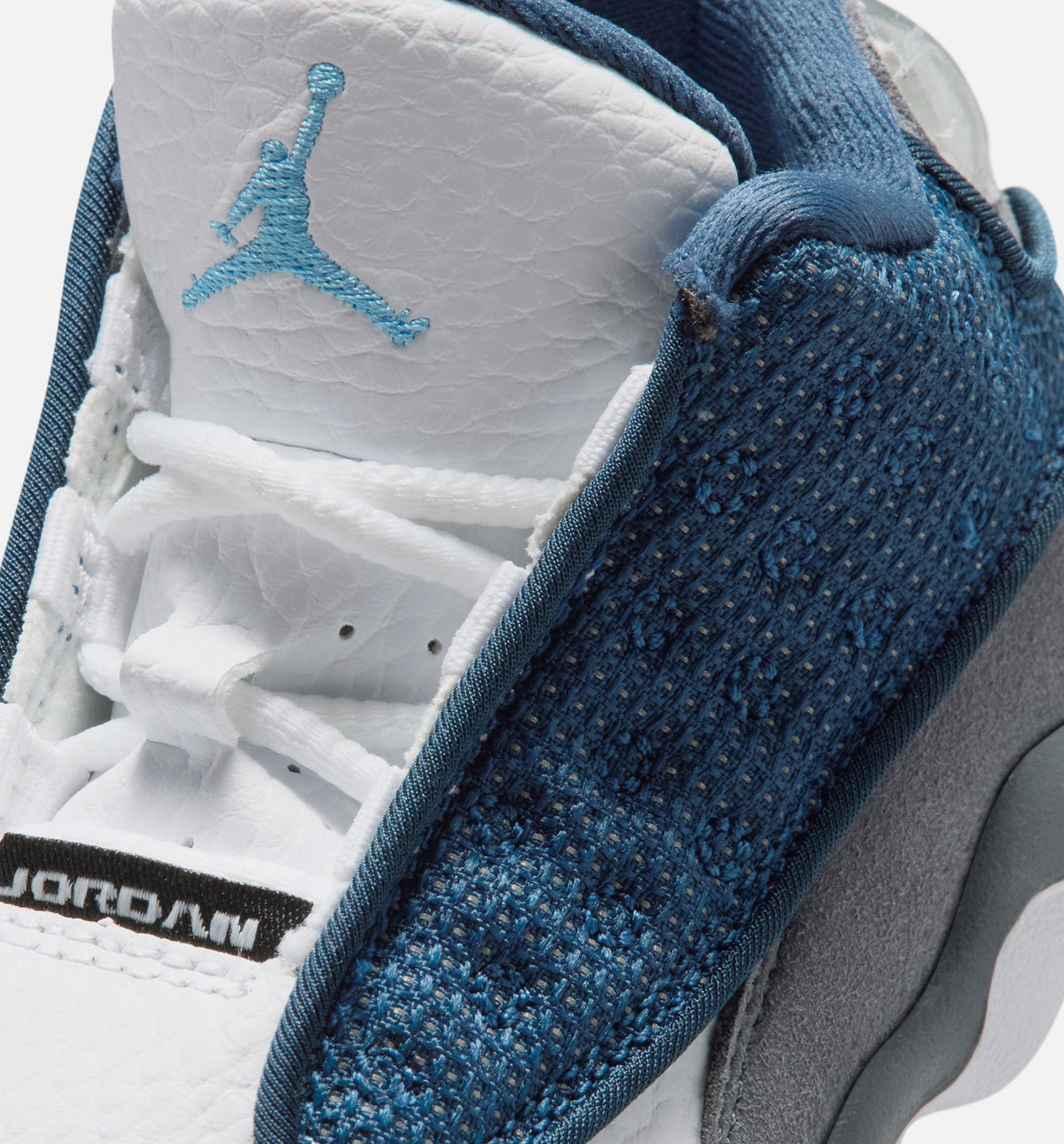 Air Jordan 13 Retro 海军蓝与燧石灰婴幼儿款休闲鞋 - 海军蓝/大学蓝/燧石灰/白