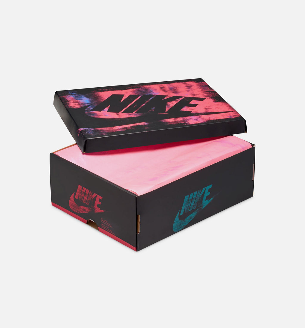 Air Jordan 1 Retro High OG 大童款休闲鞋 - 黑/欣布林