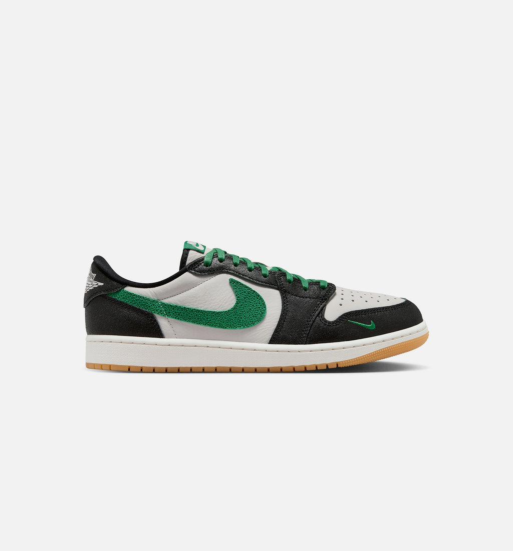 Air Jordan 1 Retro Low OG 幻影松绿男款休闲鞋 - 幻影/松绿/黑