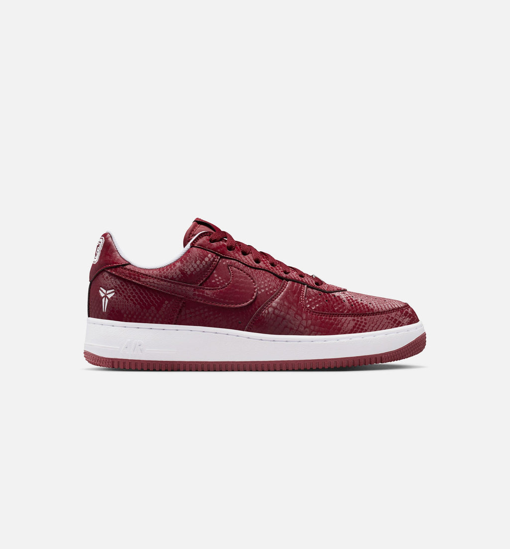 Kobe Air Force 1 Low Merion Mens Lifestyle Shoe - Team RedWhite