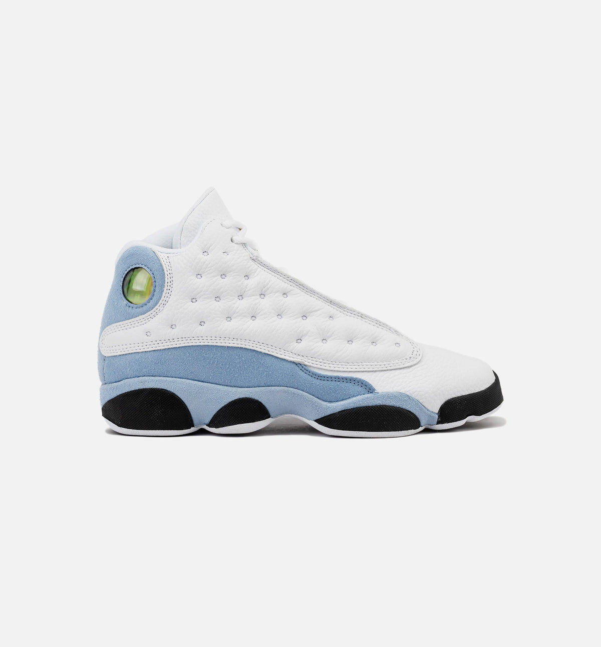 Air Jordan 13 Retro 蓝灰大童款休闲鞋 - 白/蓝灰/黑/黄赭山