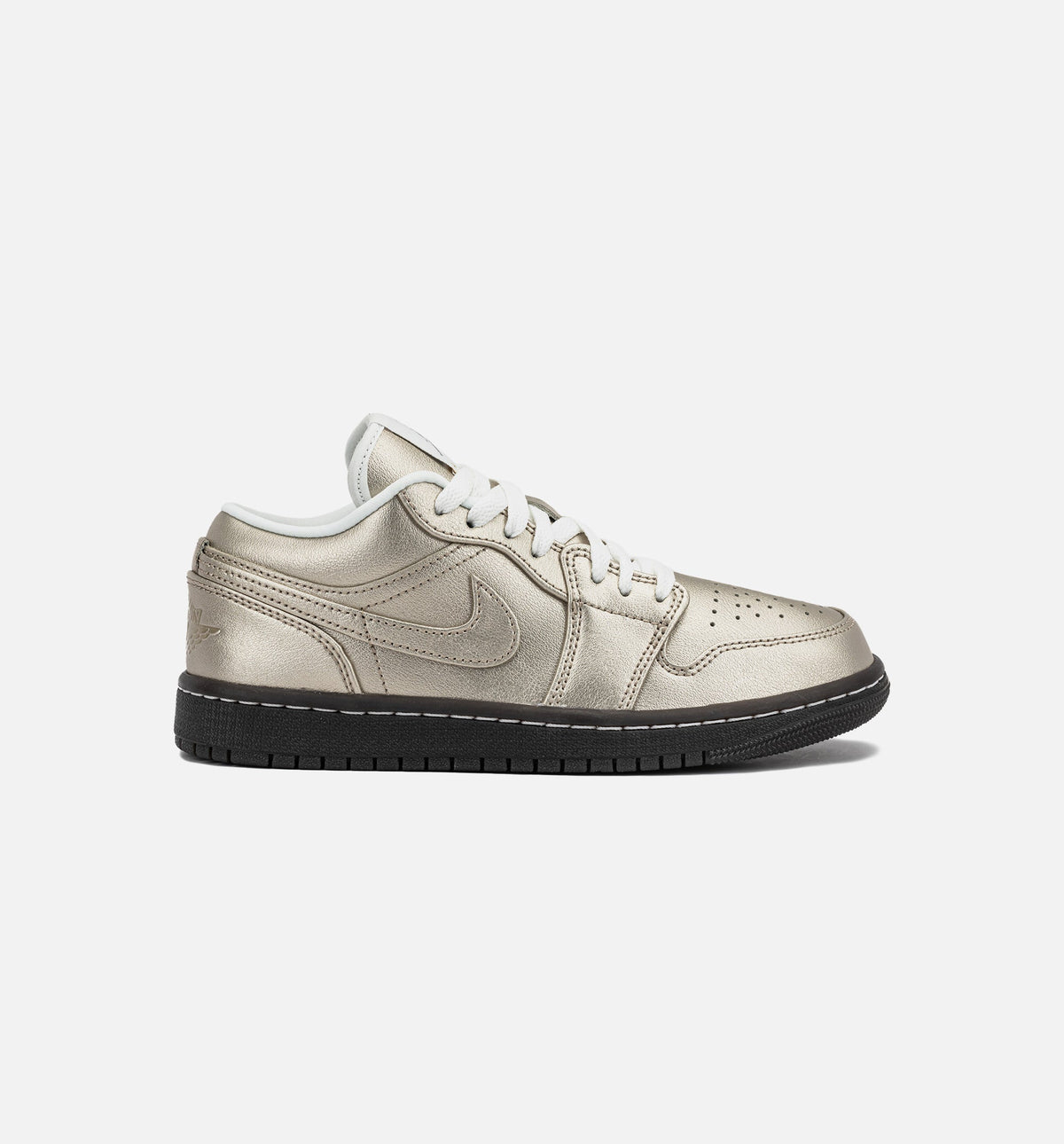 Air Jordan 1 Low SE 金属锂女款休闲鞋 - 金属锂/峰岳白/丝绲棕/金属锂