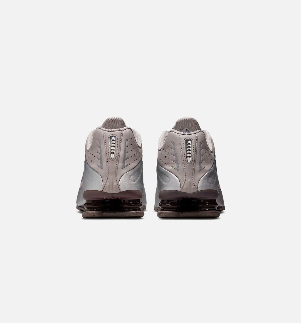 Shox R4 男款休闲鞋 - 洞石/大学灰/巴洛克棕/洛石