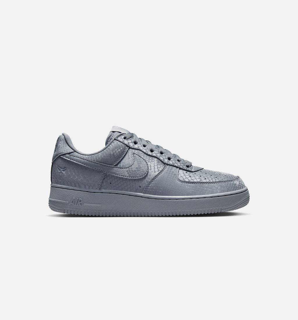 Kobe Air Force 1 Low 冷灰男款休闲鞋 - 冷灰/狼灰