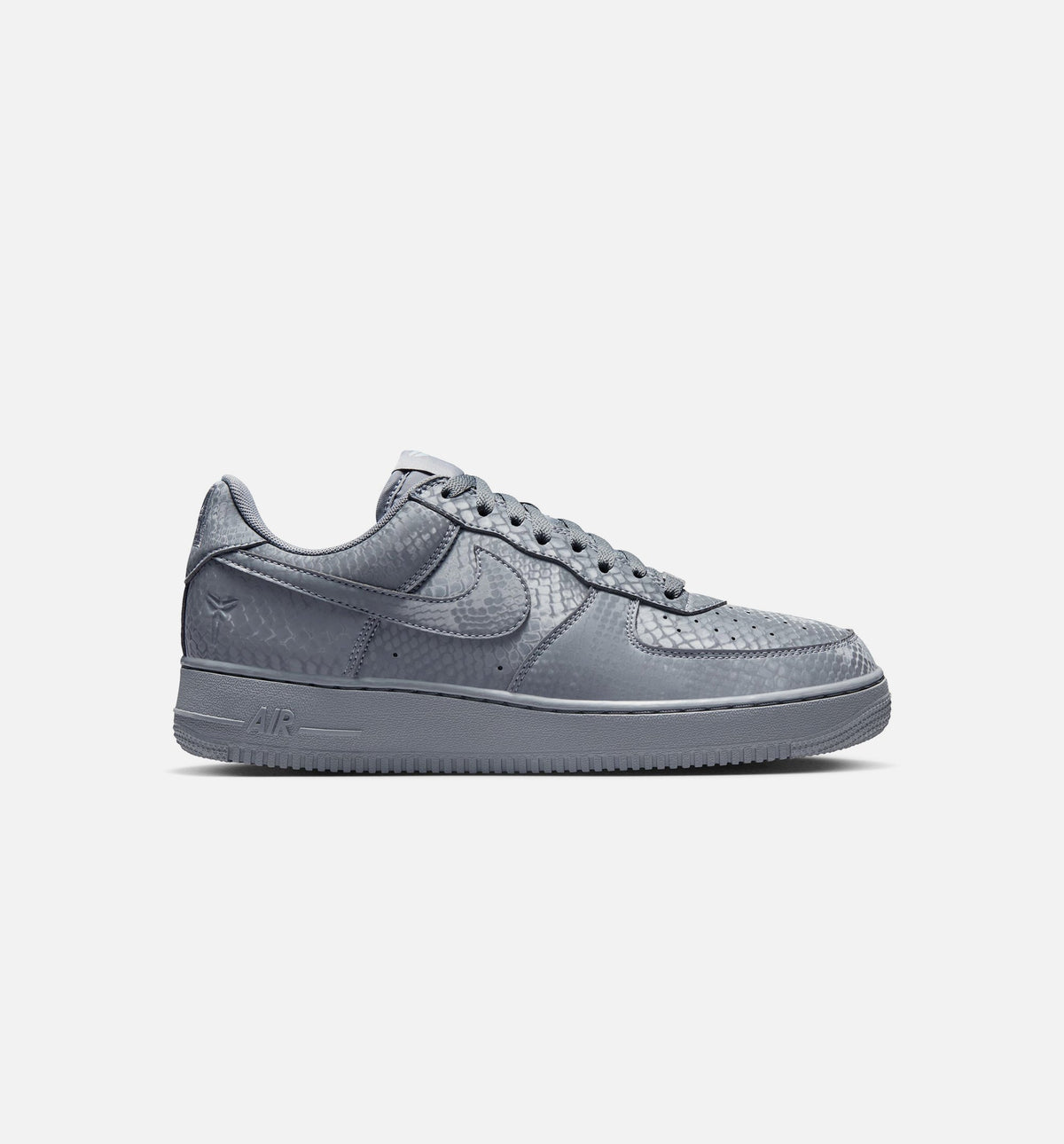 Kobe Air Force 1 Low 冷灰男款休闲鞋 - 冷灰/狼灰