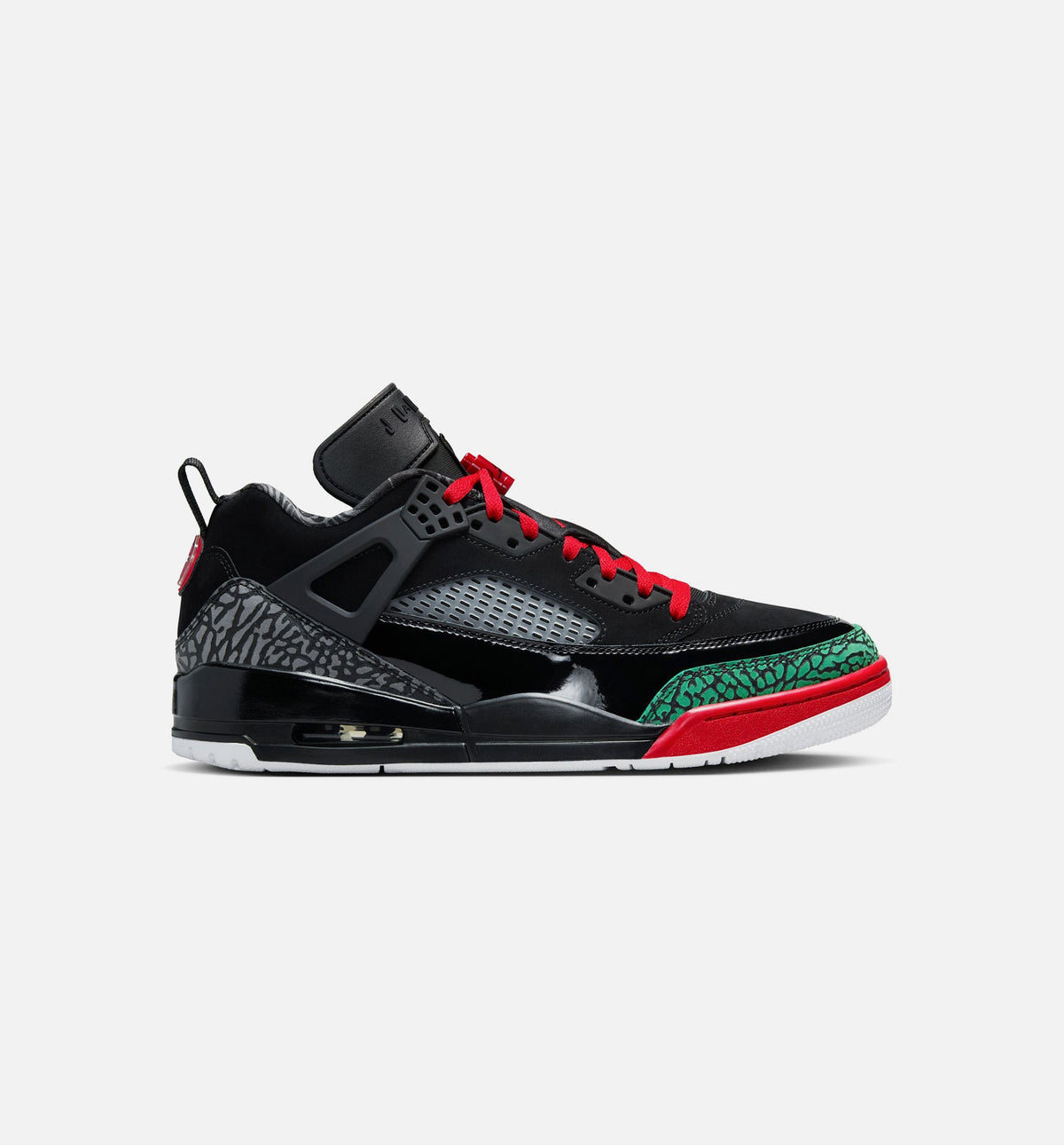 Spizike Low 男款休闲鞋 - 黑/经典绿/白/学院红