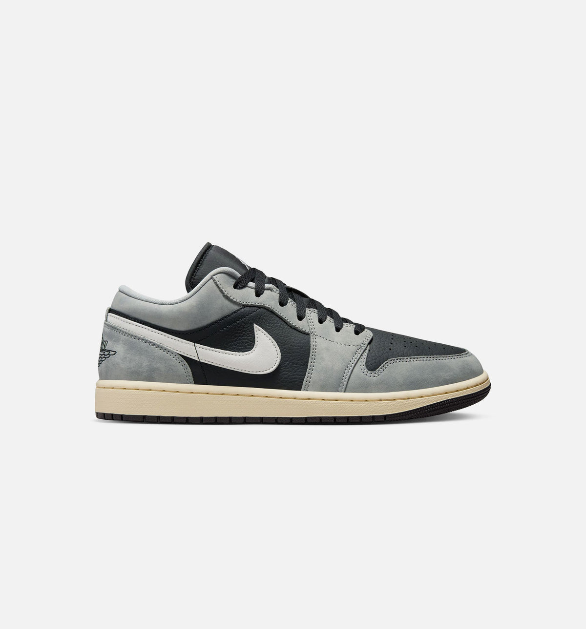 Air Jordan 1 Low SE 男款休闲鞋 - 淡烟灰/白/深黑