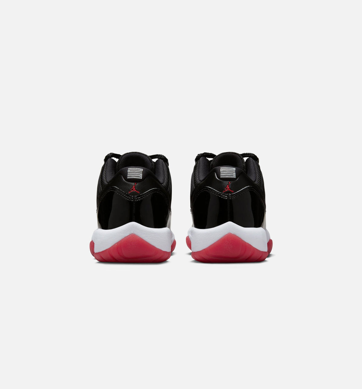 Air Jordan 11 Retro Bred 大童款休闲鞋 - 黑/学院红/白
