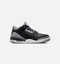 Air Jordan 3 Retro 黑水泥男款休闲鞋 - 黑/火红/水泥灰/峰白