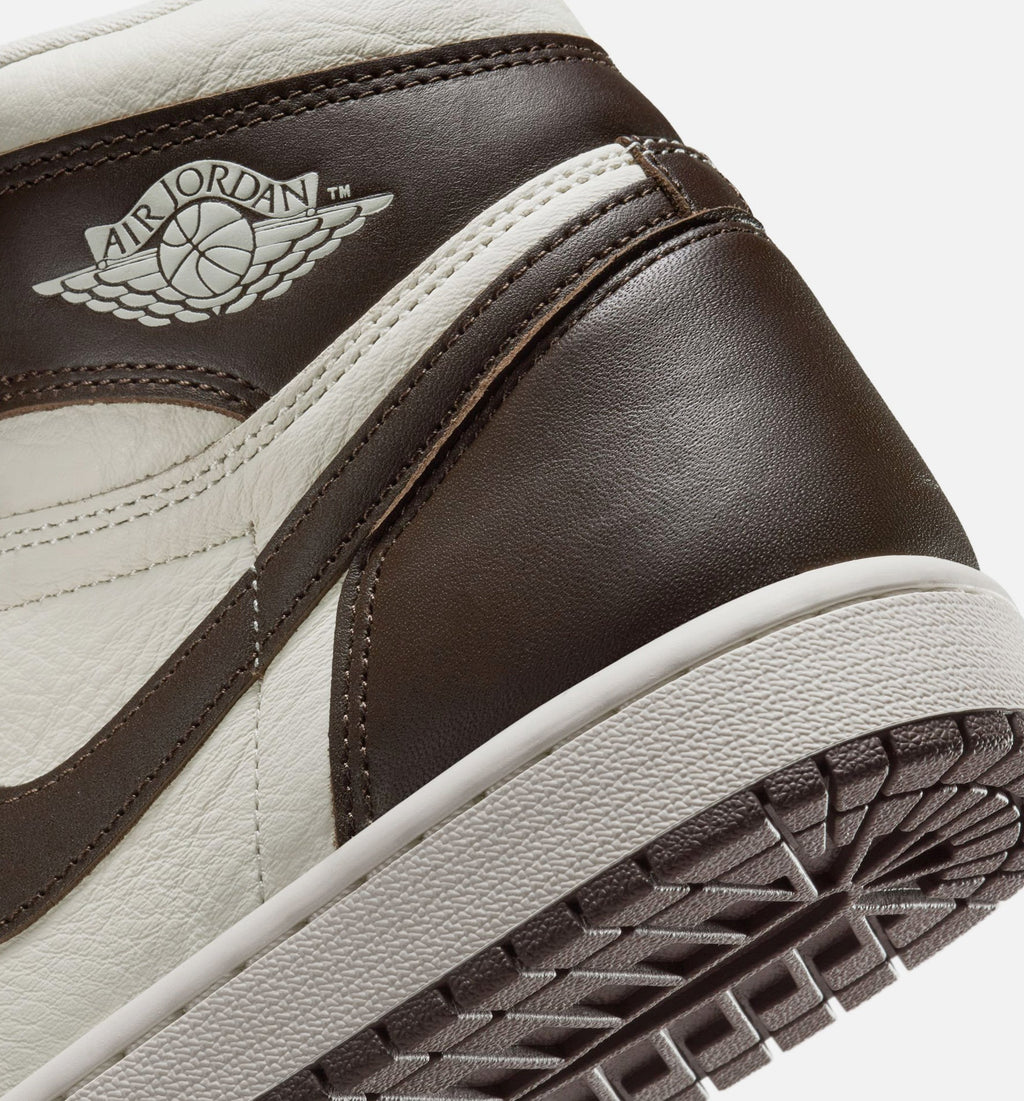 Air Jordan 1 Retro High OG 女款休闲鞋 - 巴洛克棕色/淡茹芒根/帆白