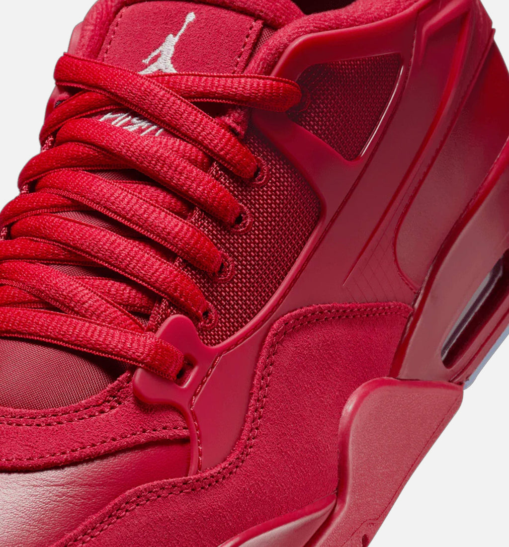 Air Jordan 4 RM 男款休闲鞋 - 学院红/冰蓝/黑/白