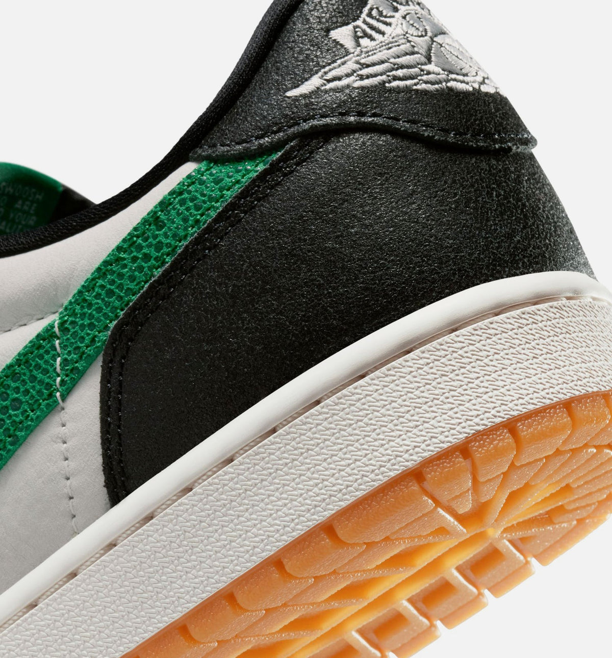 Air Jordan 1 Retro Low OG 幻影松绿男款休闲鞋 - 幻影/松绿/黑