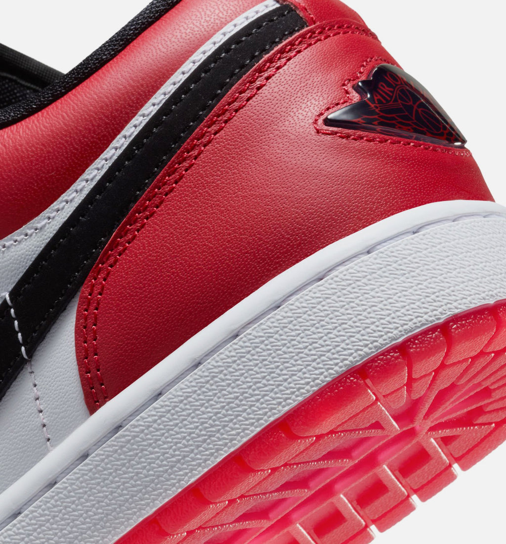 Air Jordan 1 Low SE 男款休闲鞋 - 白/大学红/黑