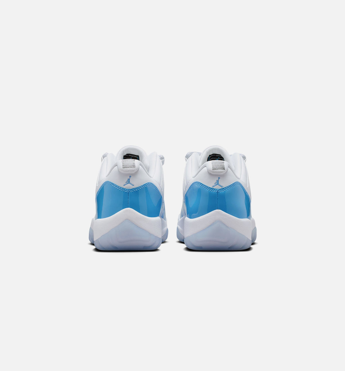 Air Jordan 11 Retro Low 大学蓝男款休闲鞋 - 白/大学蓝/黑