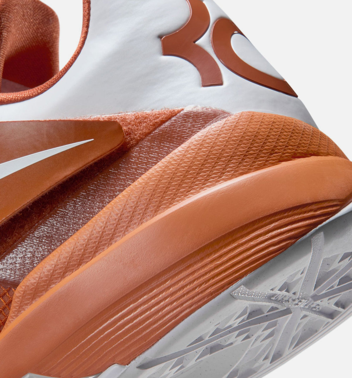 Zoom KD 4 Texas Longhorns 男款休闲鞋 - 荒漠橙/白