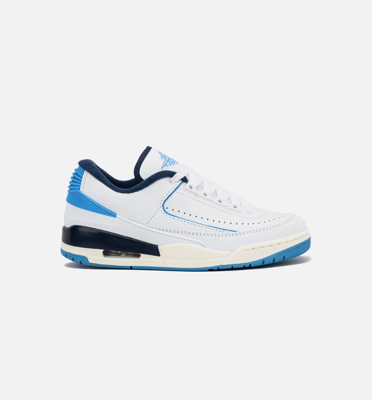 Air Jordan 23 男款休闲鞋 - 白/大学蓝/午夜海军蓝