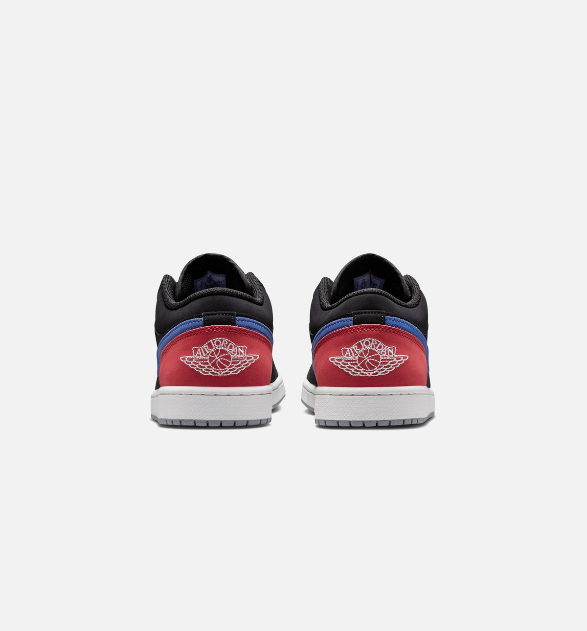 Air Jordan 1 Low 男款休闲鞋 - 黑/峰白/真蓝/大学红