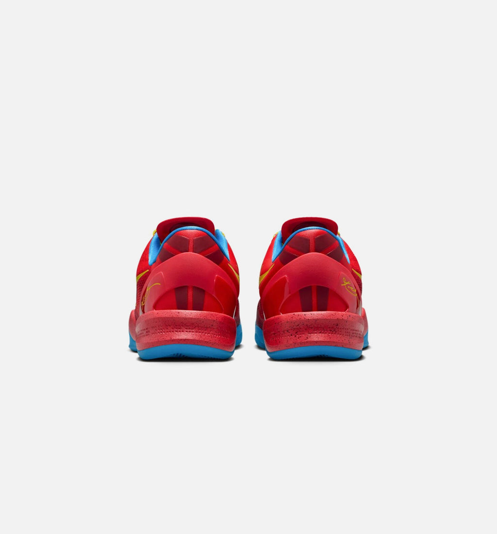 Kobe VIII Protro 马年男款休闲鞋 - 淡纯红/鲜艳蓝/亮橙黄