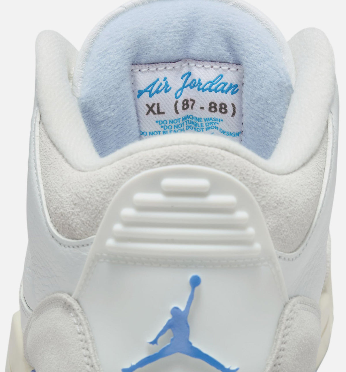 Air Jordan 3 Retro 幸运短裤男款休闲鞋 - 峰白/氢蓝/传奇蓝