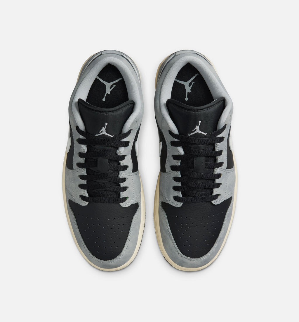 Air Jordan 1 Low SE 男款休闲鞋 - 淡烟灰/白/深黑