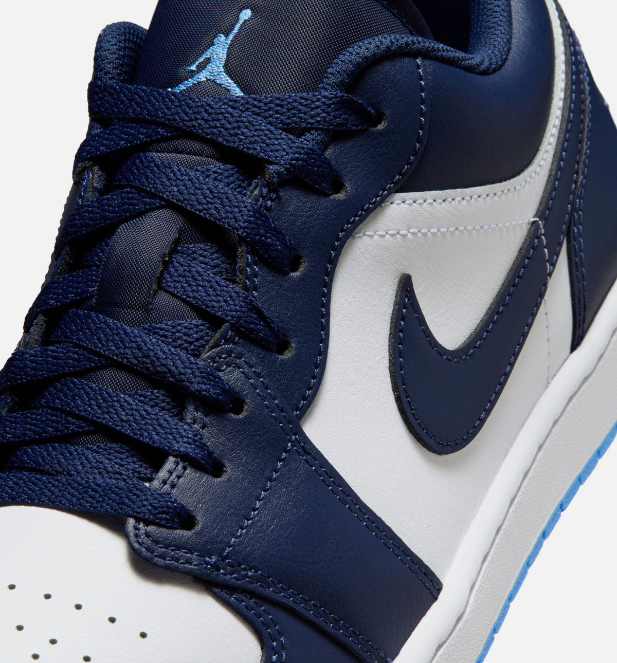 Air Jordan 1 Low 男款休闲鞋 - 深海军蓝/大学蓝/白