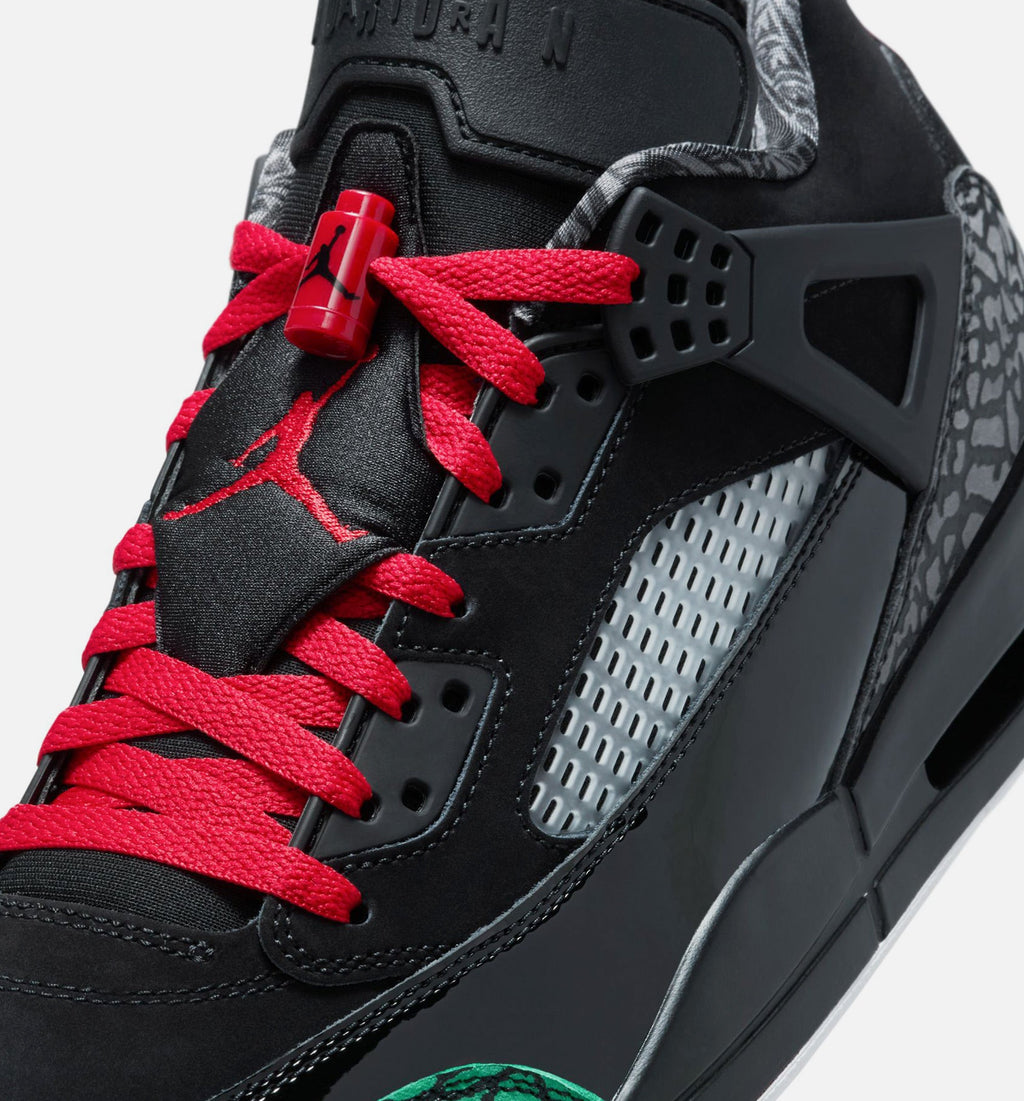 Spizike Low 男款休闲鞋 - 黑/经典绿/白/学院红